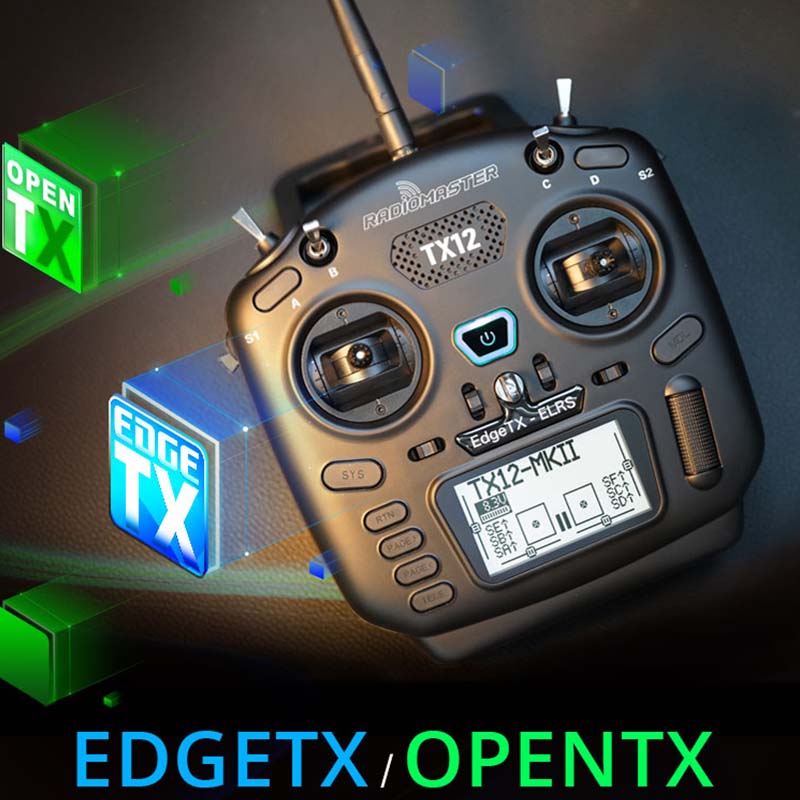 RadioMaster TX12 MKII ELRS Edg - Radiomaster Pocket Elrs M2 avaliação e preço