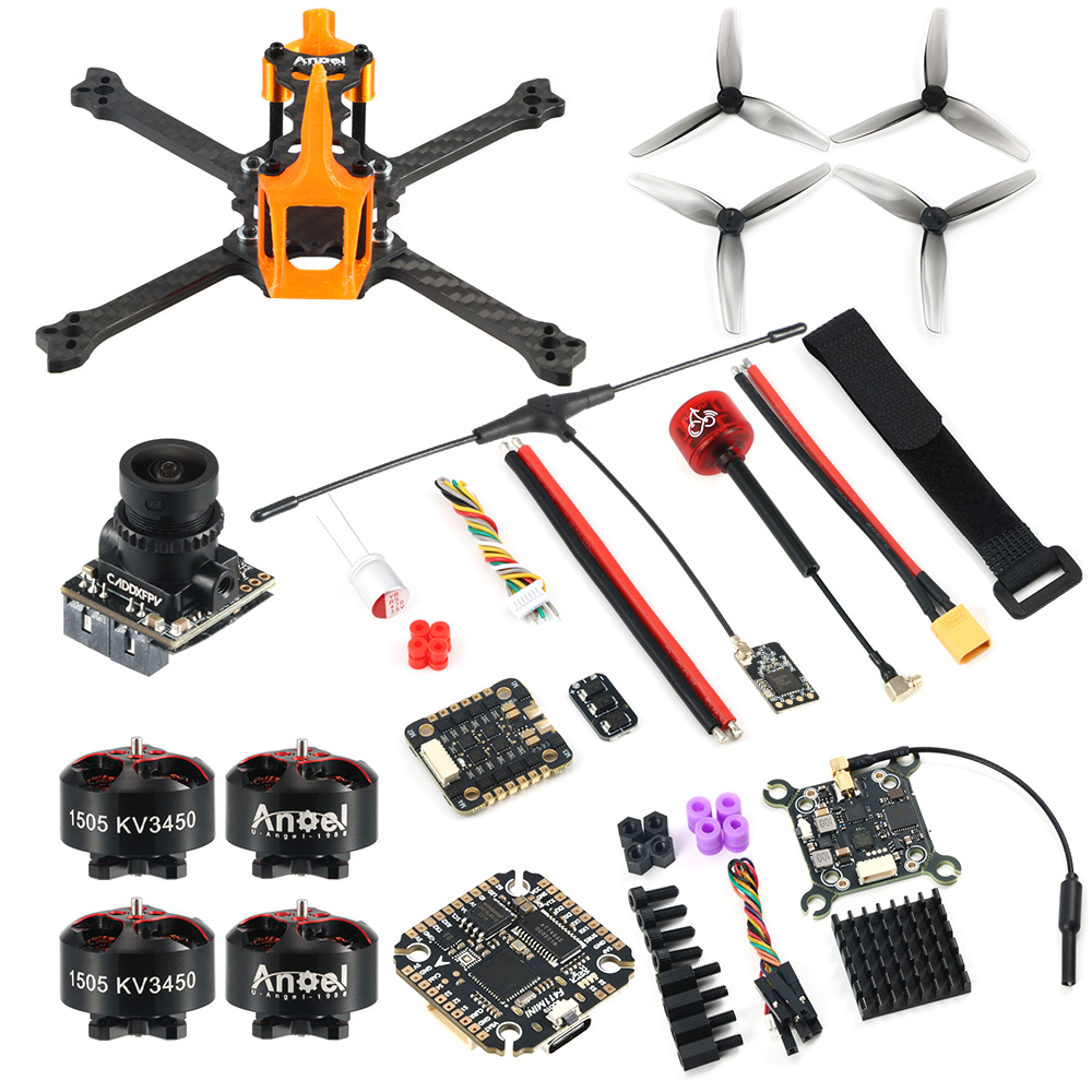 Kit de Drone FPV Freestyle Ang - Speedybee F405 V4 Bls 55A Stack avaliação e preço